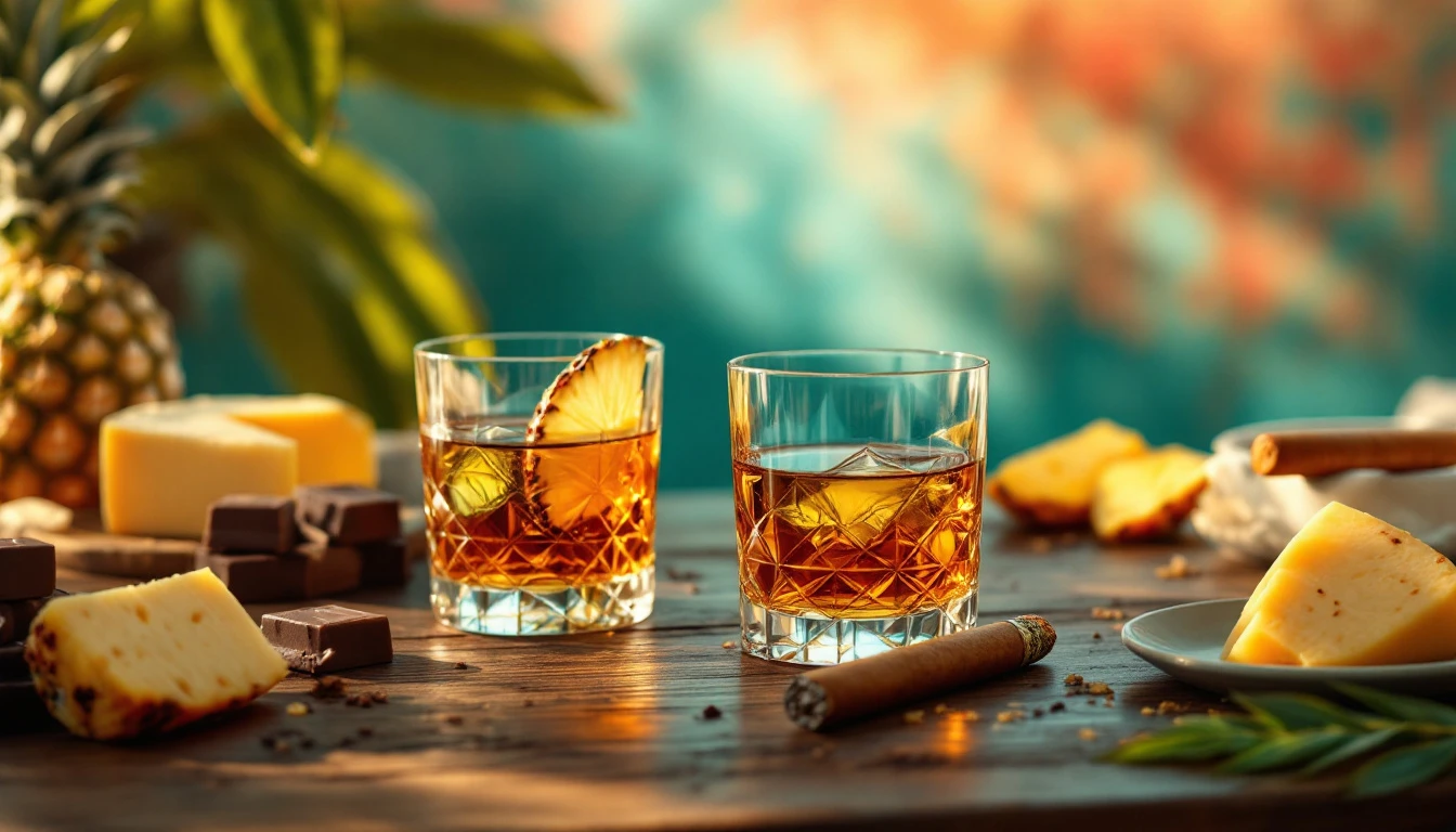 Avec quoi déguster un bon rhum ? Chocolat, fromage, cigare et desserts