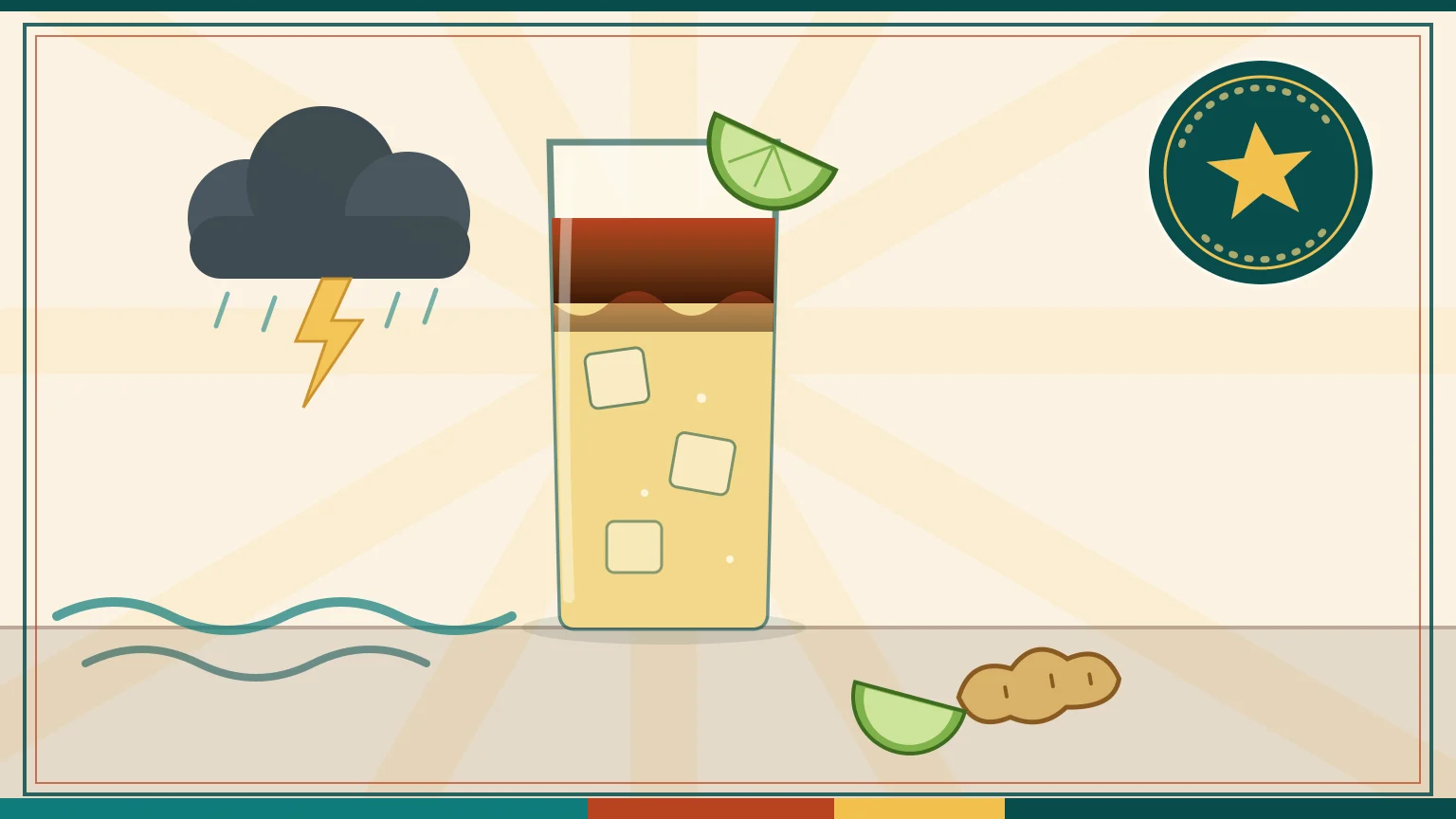 Dark 'n' Stormy : la recette, le rhum des Bermudes et l'histoire d'une marque déposée