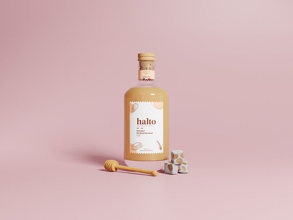 Rhum Arrangé Nougat de Montélimar 70cl – En direct de Halto (Drôme)