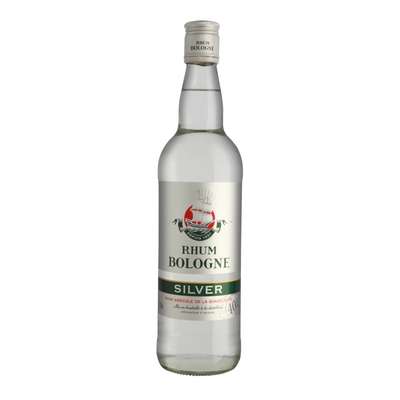 Rhum blanc agricole de la Guadeloupe silver 40°, Bologne (70 cl)