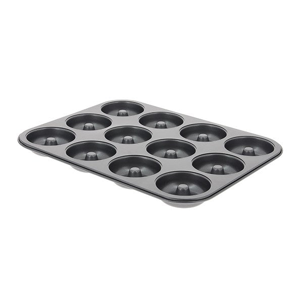 Plaque 12 minis savarins ou babas au rhum acier De Buyer