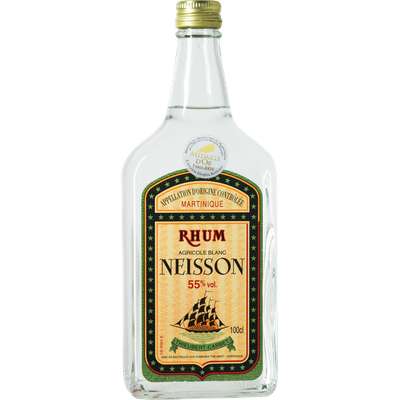 Rhum blanc de Martinique 55°, Neisson (1 L)