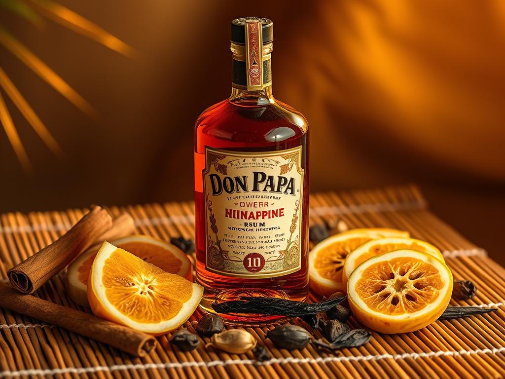 Bouteille de Don Papa pour les top 5 rhums cocktails été 2025 Bouteille de Don Papa pour les top 5 rhums cocktails été 2025