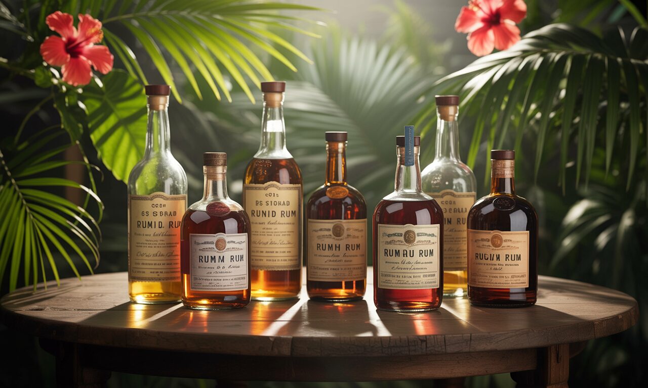 Rhum : guide pour reconnaître, acheter et savourer les meilleures bouteilles 1 découvrez comment reconnaître un rhum de qualité, nos conseils pour choisir et acheter les meilleures bouteilles, et apprenez à savourer pleinement ce spiritueux d’exception grâce à notre guide complet.