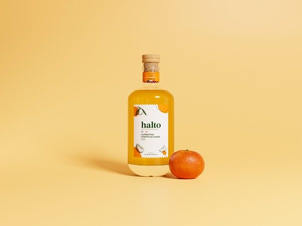 Rhum Arrangé Clémentine Confite de Corse 70cl – En direct de Halto (Drôme)