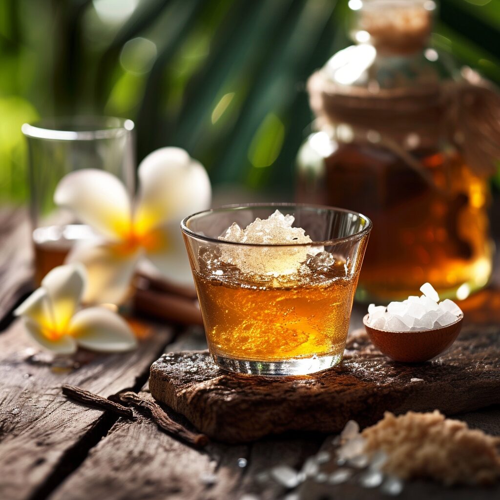 Les délices du rhum à la vanille 2 cocktail rhum vanille